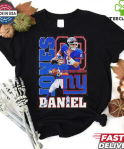 New York Giants Jones Daniel graphic shirt