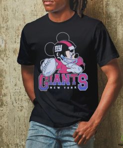 New York Giants Junk Food Scarlet Disney Mickey QB T Shirt