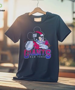 New York Giants Junk Food Scarlet Disney Mickey Qb Shirt