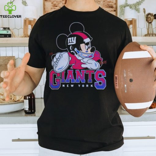 New York Giants Junk Food Scarlet Disney Mickey Qb Shirt