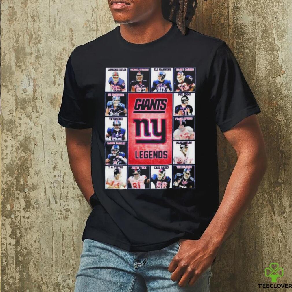 New York Giants Legends Unisex T Shirt New York Giants Legends Unisex T Shirt