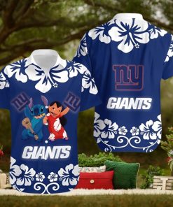 New York Giants Lilo And Stitch Hawaii Shirt Summer Collection