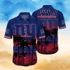 New York Giants Logo Coconut Tropical Hawaiian Shirt Beach Gift For Fans