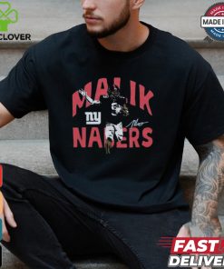 New York Giants Malik Nabers Signature T Shirts