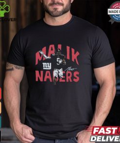 New York Giants Malik Nabers Signature T Shirts