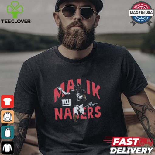 New York Giants Malik Nabers Signature T Shirts