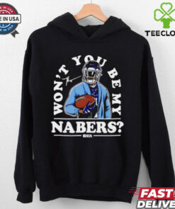 New York Giants Malik Nabers won’t you be my Nabers signature shirt