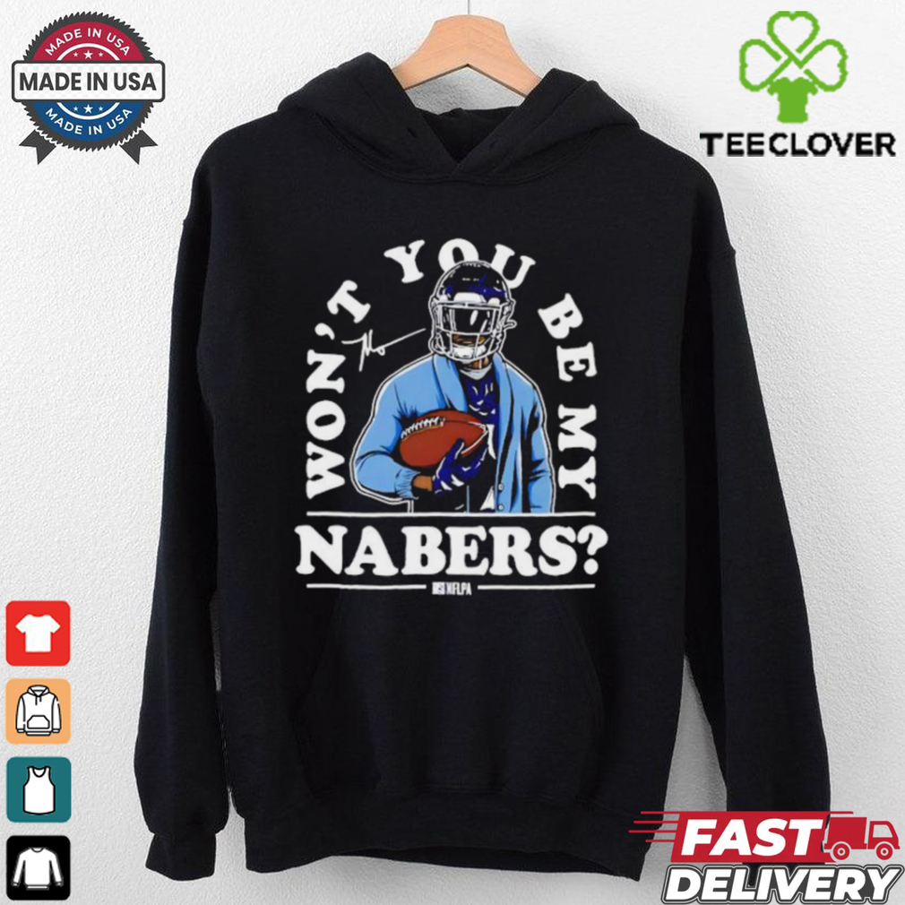 New York Giants Malik Nabers won’t you be my Nabers signature shirt New York Giants Malik Nabers won’t you be my Nabers signature shirt