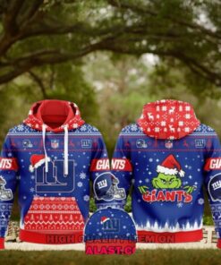 New York Giants Merry Christmas Ugly Hoodie Sweatshirt