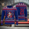 Cleveland Browns Mickey Mouse Santa Ugly Christmas Sweater
