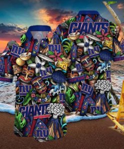 New York Giants NFL Flower Aloha Summer Hawaii Shirts