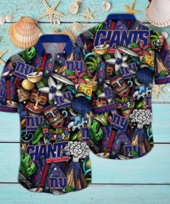 New York Giants NFL Flower Hawaii Shirt And Tshirt For Fans