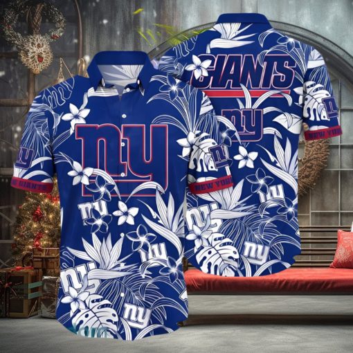 New York Giants NFL Flower Hawaiian Shirt For Men Women Impressive Gift For Fans