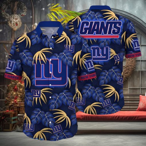 New York Giants NFL Flower Hawaiian Shirt Impressive Gift For Men Women Fans Hawaiian Shirt