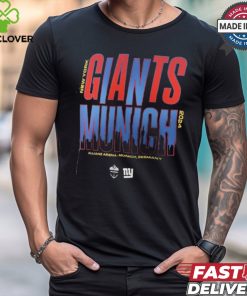 New York Giants NFL Hometown to Munich t shirt