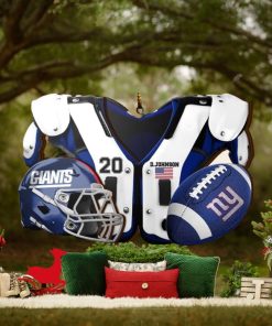 New York Giants NFL Sport Ornament Custom Your Name And Number 2023 Christmas Tree Decorations