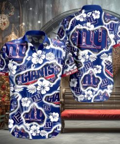 New York Giants Nfl Habicus And Island Special Design Hawaiian Shirt