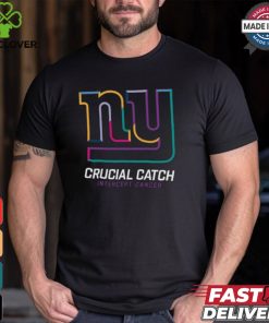 New York Giants Nike Black 2024 NFL Crucial Catch T Shirt