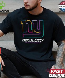 New York Giants Nike Black 2024 NFL Crucial Catch T Shirt