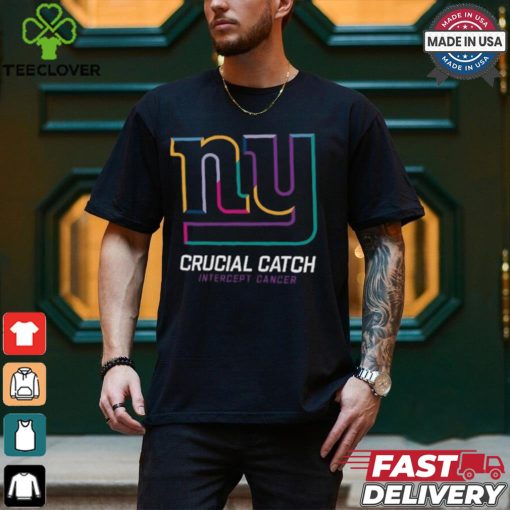 New York Giants Nike Black 2024 NFL Crucial Catch T Shirt