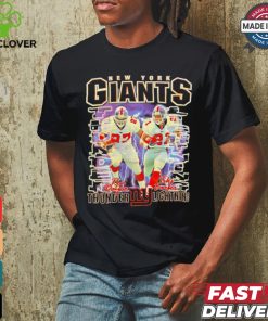 New York Giants Ron Dayne Tiki Barber Thunder & Lightning shirt