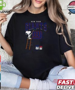 New York Giants Snoopy Painting Shirt
