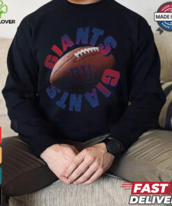 New York Giants Spiral Heavyweight T Shirt