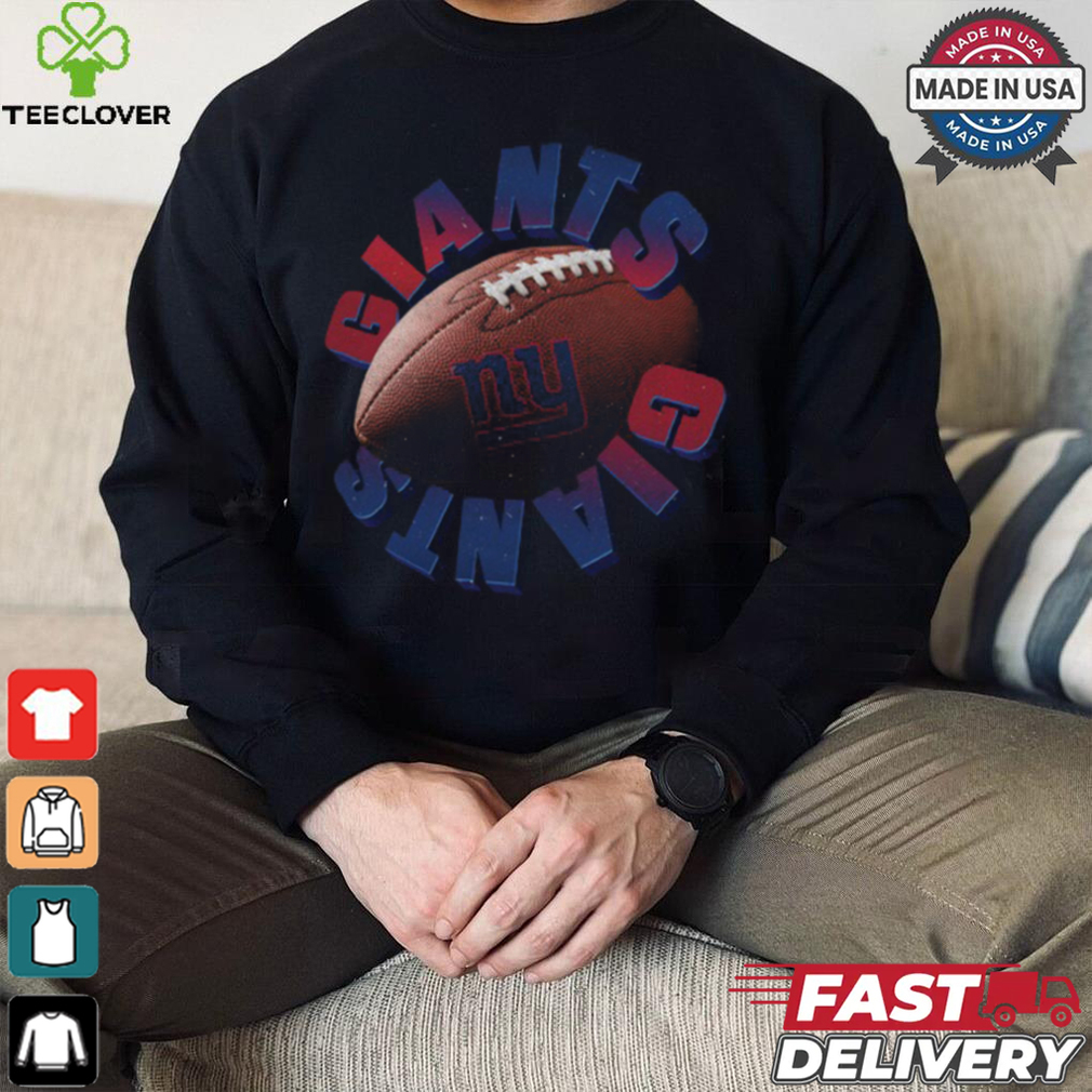 New York Giants Spiral Heavyweight T Shirt New York Giants Spiral Heavyweight T Shirt