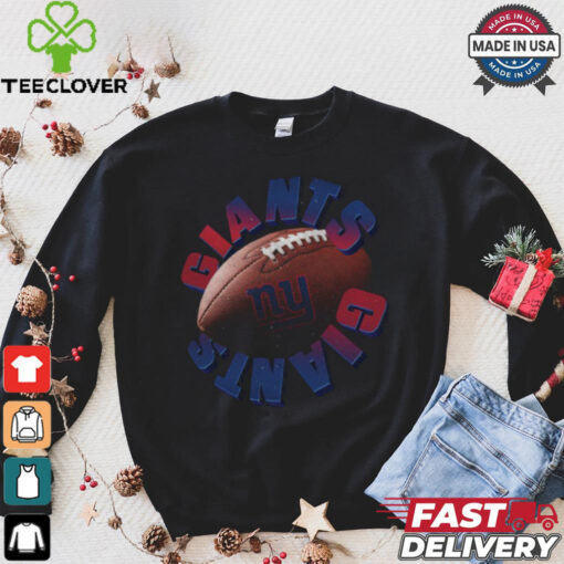 New York Giants Spiral Heavyweight T Shirt