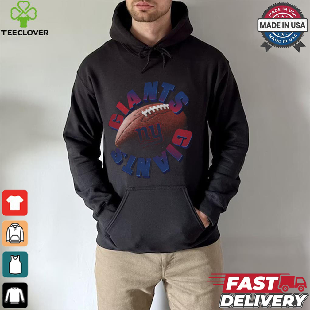 New York Giants Spiral Heavyweight T Shirt New York Giants Spiral Heavyweight T Shirt