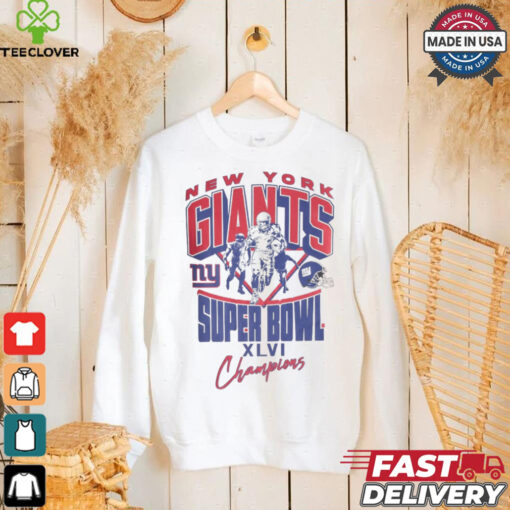 New York Giants Super Bowl Relaxed Graphic T Shirt