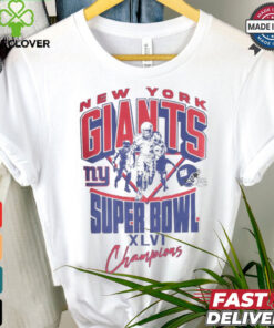 New York Giants Super Bowl Relaxed Graphic T Shirt