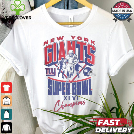 New York Giants Super Bowl Relaxed Graphic T Shirt