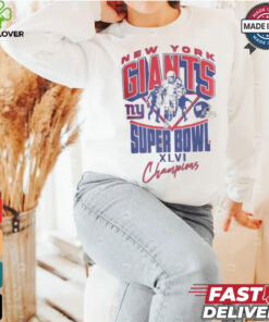 New York Giants Super Bowl Relaxed Graphic T Shirt