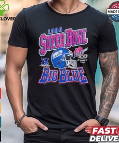 New York Giants Super Bowl XXI Big Blue Shirt