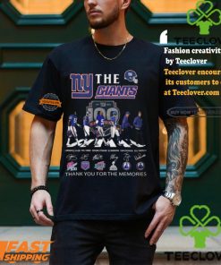 New York Giants The Giants The Legends Thank You For The Memories T Shirt