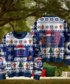 New York Giants They Not Like Us Christmas Happy Holidays Ugly Sweater