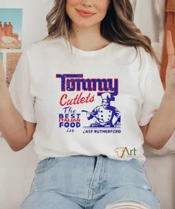 New York Giants Tommy Cutlet the best Italian food in East Rutherford shirt