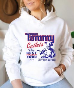 New York Giants Tommy Cutlet the best Italian food in East Rutherford shirt