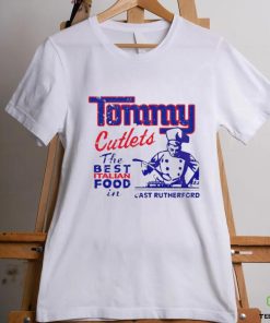 New York Giants Tommy Cutlet the best Italian food in East Rutherford shirt