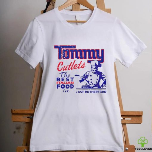 New York Giants Tommy Cutlet the best Italian food in East Rutherford shirt