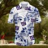 NFL New York Giants Hawaiian Shirt With Tropical Pattern Flamingo Printed For Fans