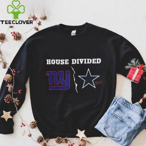 New York Giants Vs Dallas Cowboys House Divided 2023 Logo Shirt