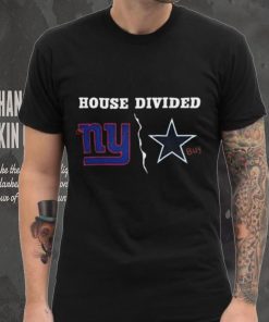 New York Giants Vs Dallas Cowboys House Divided 2023 Logo Shirt