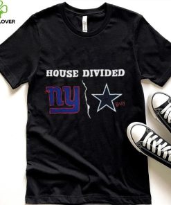 New York Giants Vs Dallas Cowboys House Divided 2023 Logo Shirt