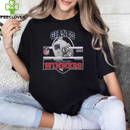 New York Giants Winners Champions 2023 Super Wild Card NFL Divisional Helmet Logo Shirt