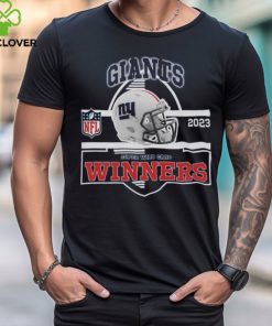 New York Giants Winners Champions 2023 Super Wild Card NFL Divisional Helmet Logo Shirt