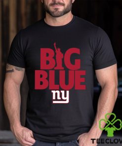 New York Giants big blue American foolball logo shirt 2 New York Giants big blue American foolball logo shirt