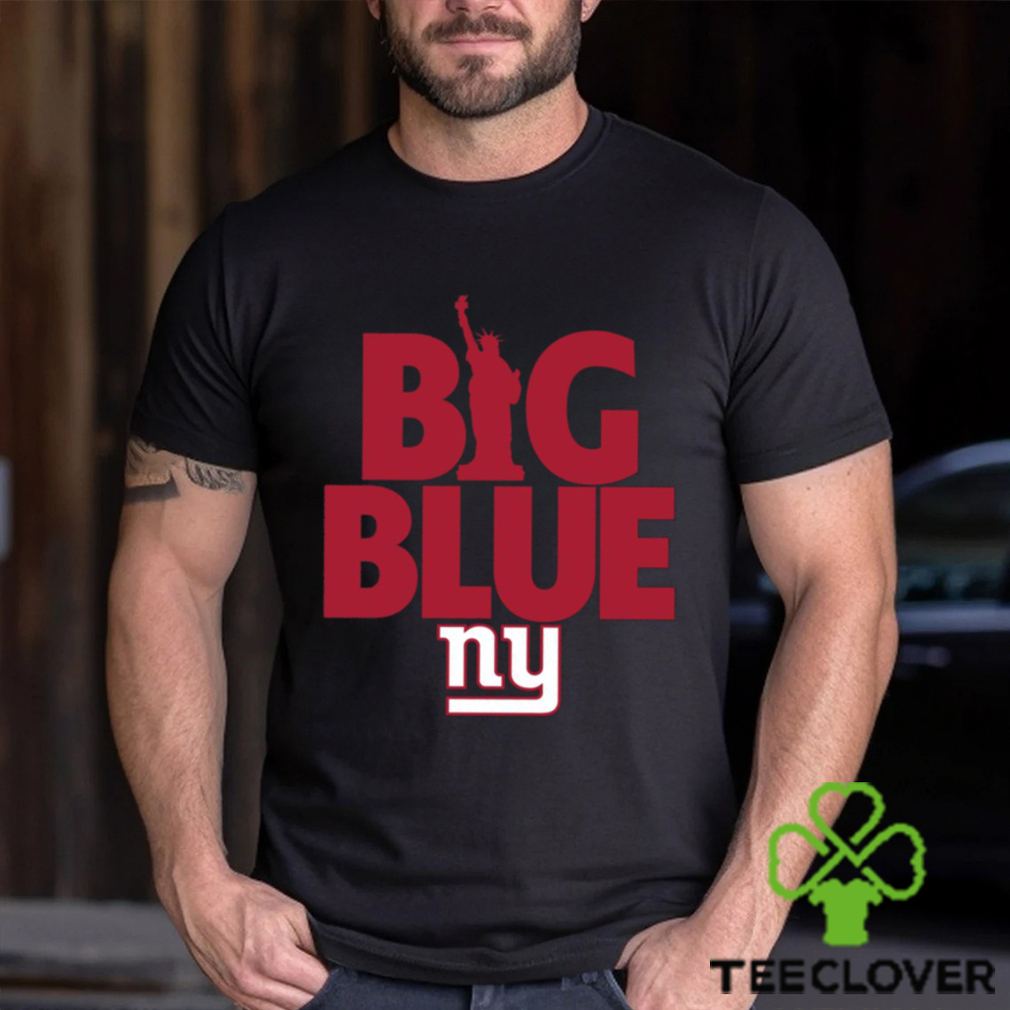 New York Giants big blue American foolball logo shirt New York Giants big blue American foolball logo shirt
