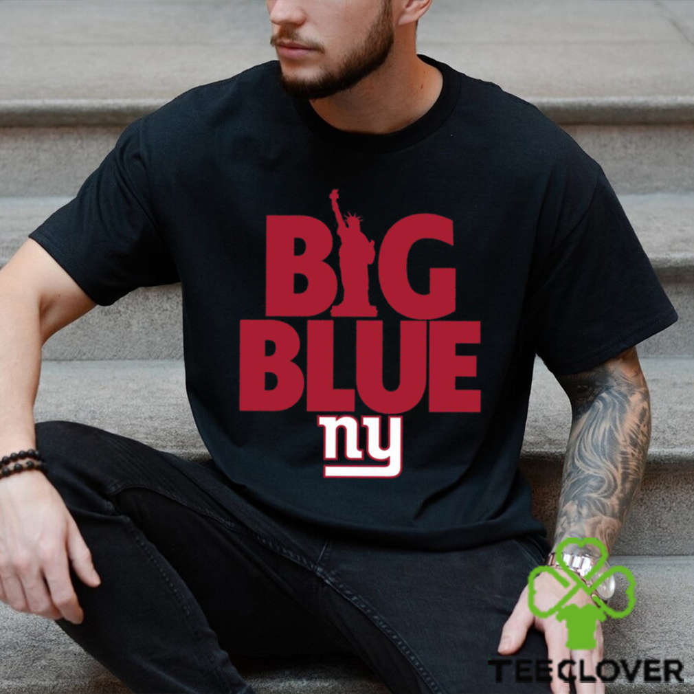 New York Giants big blue American foolball logo shirt New York Giants big blue American foolball logo shirt